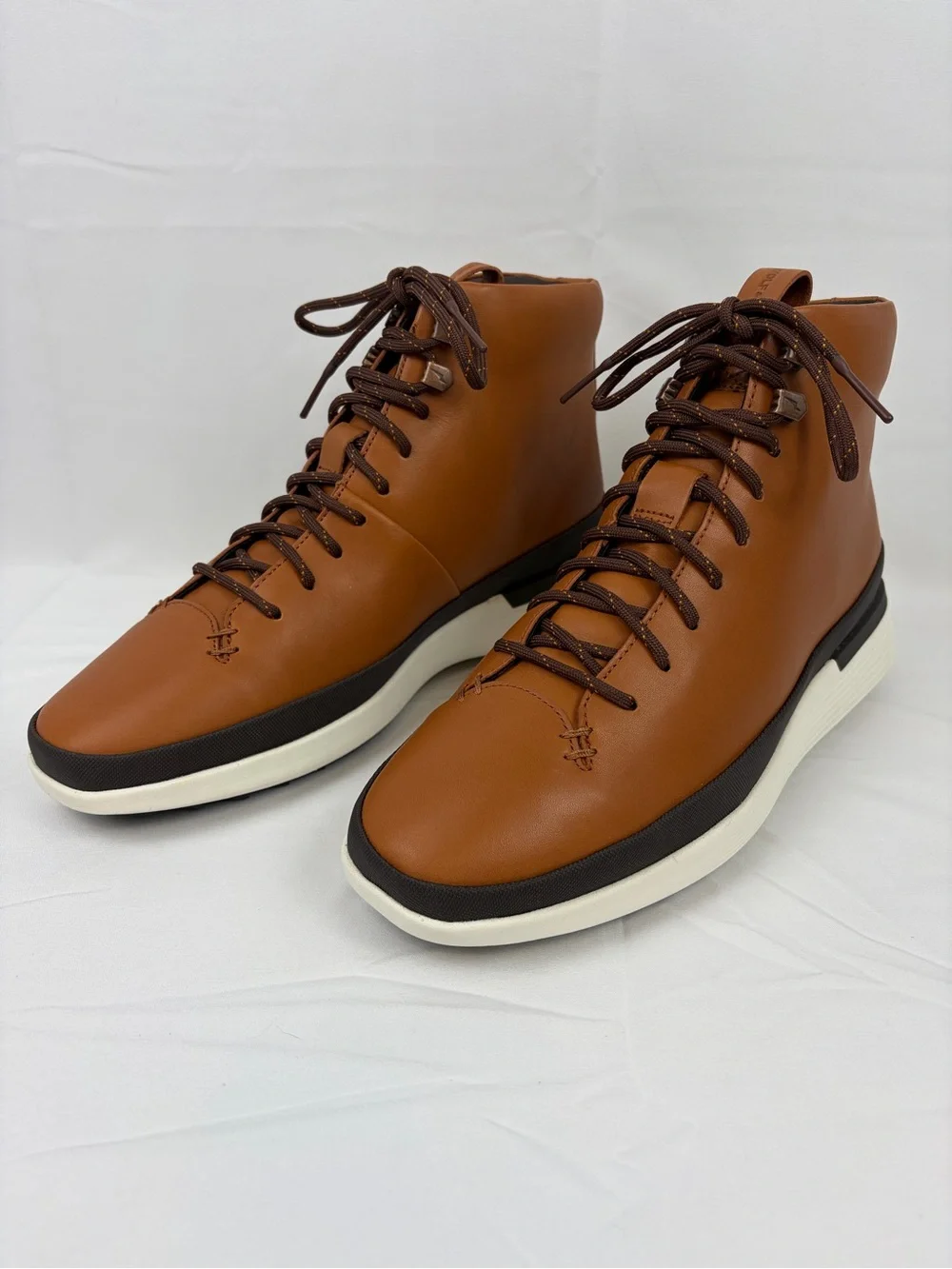 *NEW* Wolf & Shepherd Crossover Hiker WTZ Leather Boots Men’s 9 Honey/White